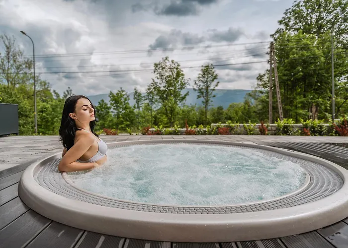 Zloty Horyzont Lux Glowny Budynek Z Basenem, Silownia, Grota Solna, Bawialnia I Restauracja Horyzont Smakow Apartment Szklarska Poreba